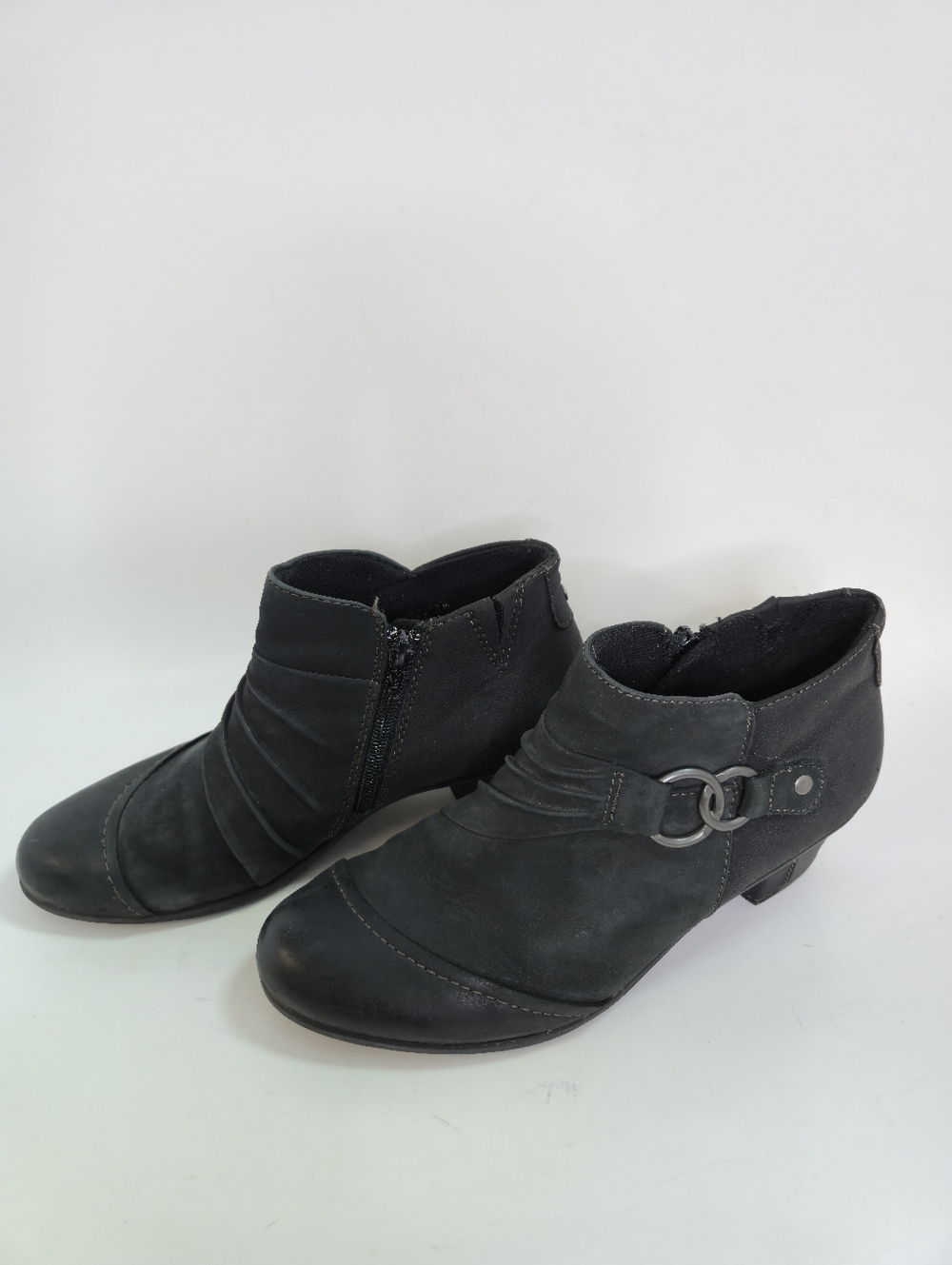 Earth Origins Ladies Heidi Short Boots Side Zipper Size 8